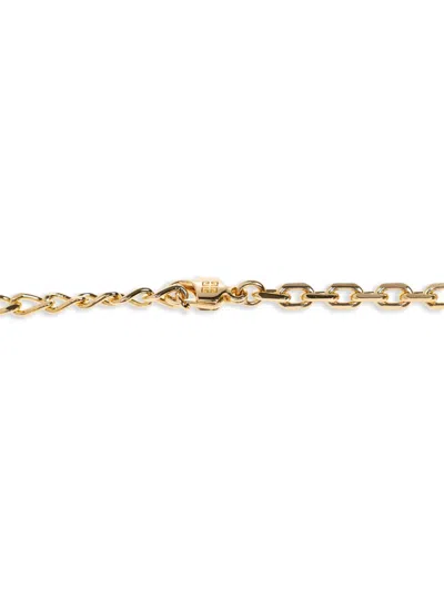 Givenchy Heart Lock Necklace In Gold
