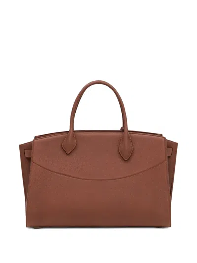 Ferragamo Studio Leather Tote Bag