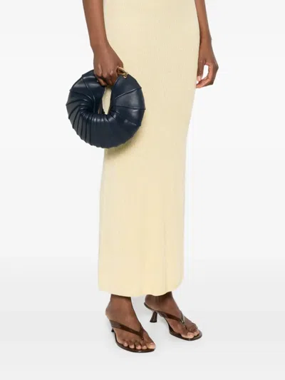 Cult Gaia Ubah Pleated Clutch Bag