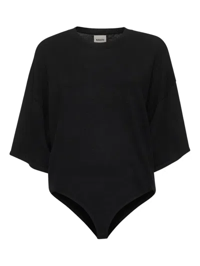 Khaite Ribbed Bodysuit