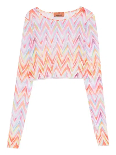 Missoni Zigzag-print Top In Multi