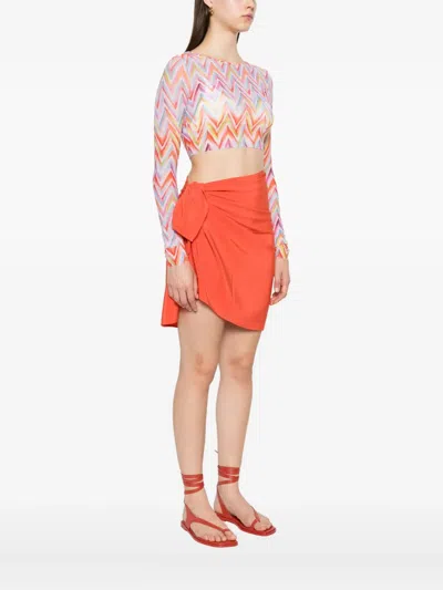 Missoni Zigzag-print Top In Multi