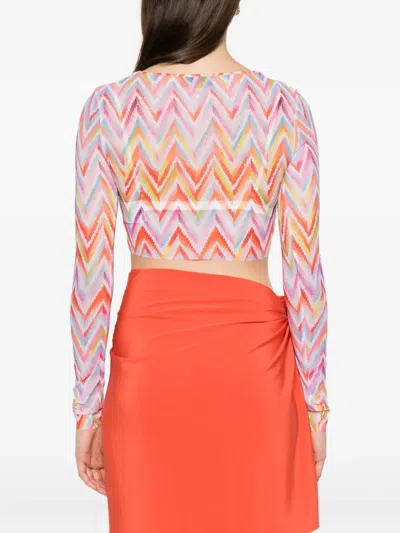 Missoni Zigzag-print Top In Multi