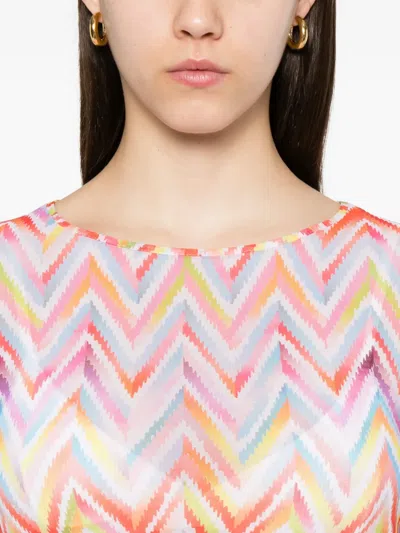 Missoni Zigzag-print Top In Multi