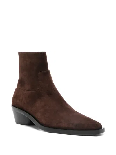 Proenza Schouler 50mm Bronco Boots In Brown