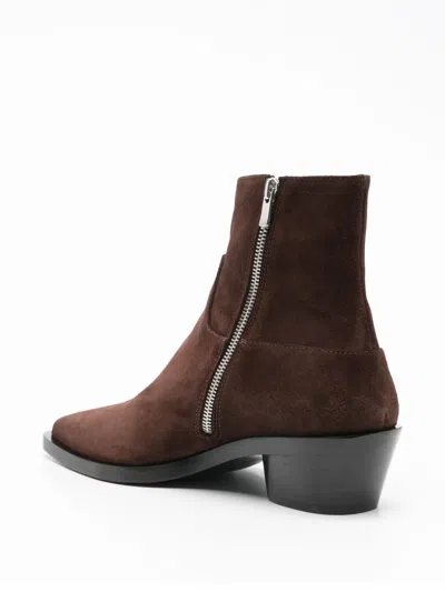 Proenza Schouler 50mm Bronco Boots In Brown