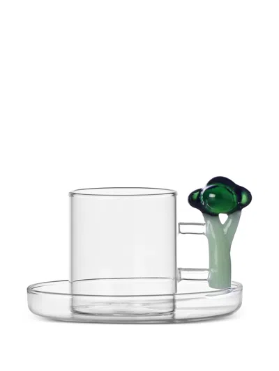 Ichendorf Milano Vegetable-themed Glass Cup 5.5cm (set Of Six) In Multi