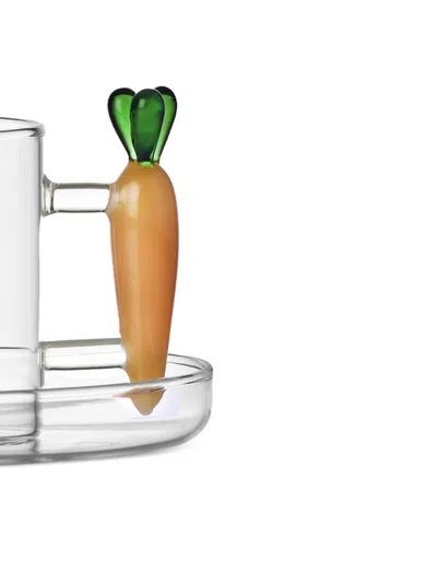 Ichendorf Milano Vegetable-themed Glass Cup 5.5cm (set Of Six) In Multi