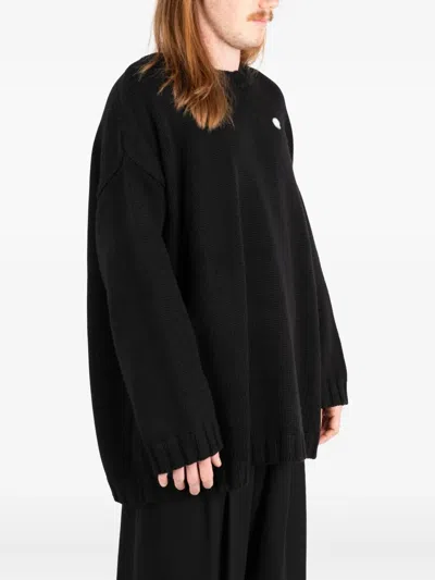 Société Anonyme Logo-patch Sweater In Black