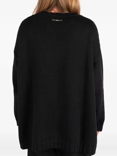 Société Anonyme Logo-patch Sweater In Black
