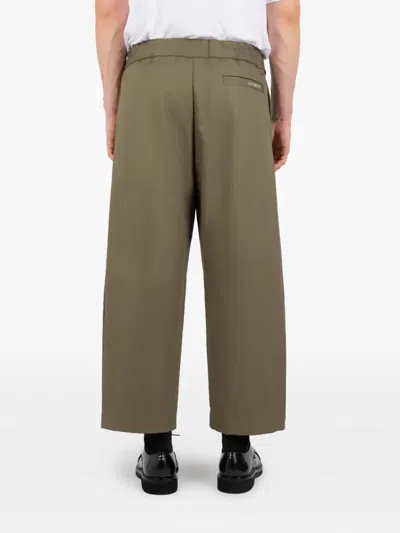 Société Anonyme Chiba Elastic-waist Trousers In Green
