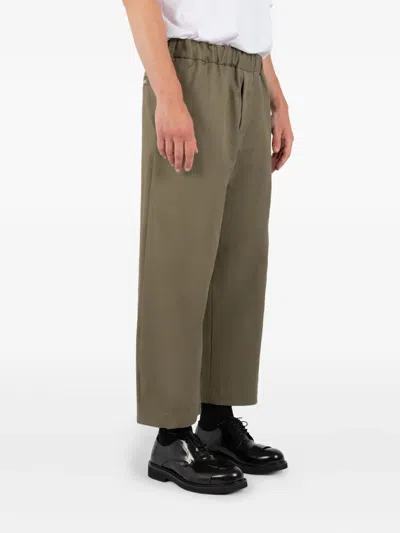 Société Anonyme Chiba Elastic-waist Trousers In Green