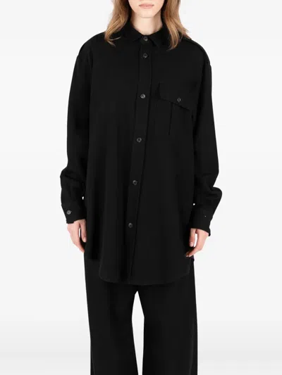 Société Anonyme Marr Button-fastening Shirt In Black