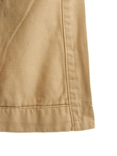 Hugo Boss Pocketed Button Denim Jacket In Neutral