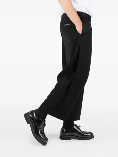 Société Anonyme Chiba Elastic-waistband Trousers In Black