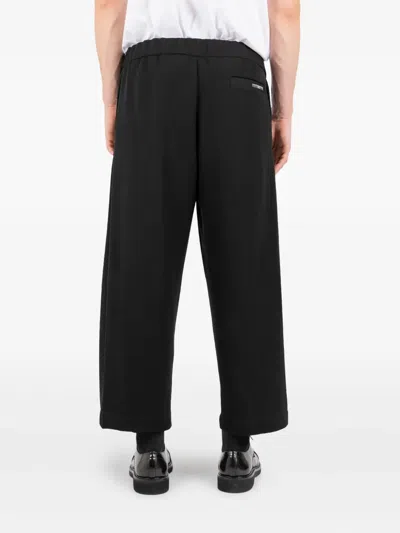 Société Anonyme Chiba Elastic-waistband Trousers In Black