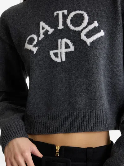 Patou Logo And Jp Monogram Intarsia Wool And Cashmere Jumper Clothing In Multi