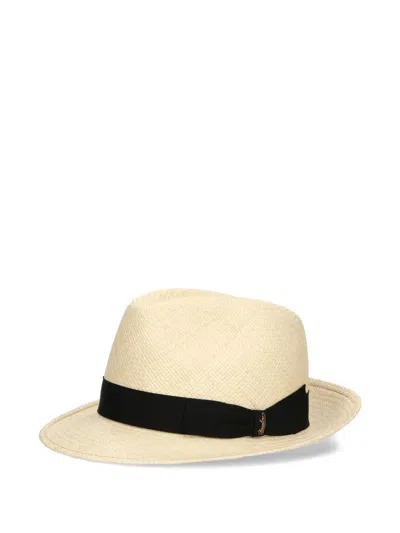 Borsalino Federico Panama Quito Hat In Neutral