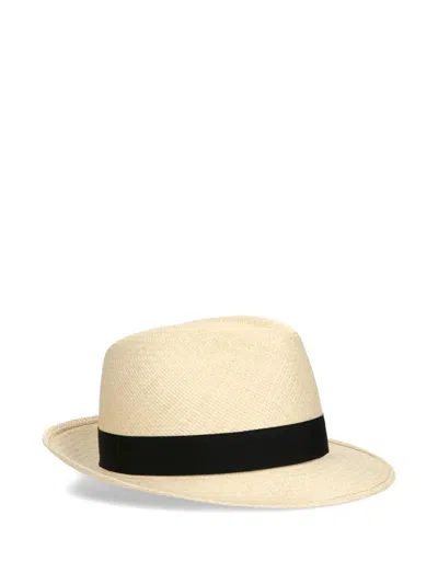 Borsalino Federico Panama Quito Hat In Neutral
