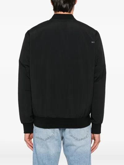 Nn07 Dixon Bomber Jacket In Black