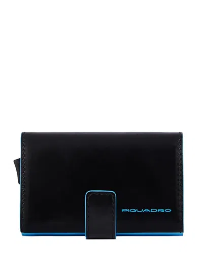 Piquadro Metal Leather Cardholder
