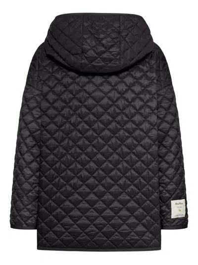 Max Mara Leo Reversible Jacket In Anti-drop Canvas