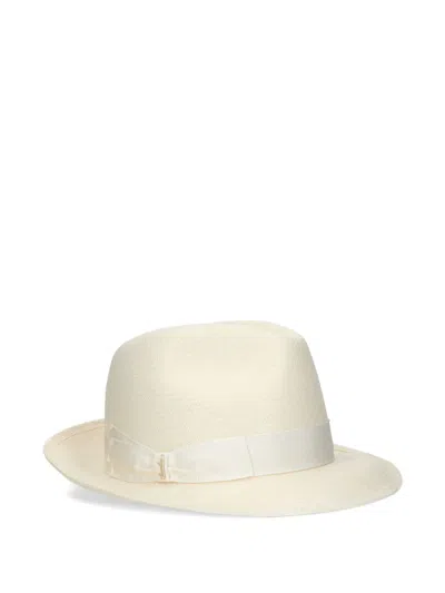 Borsalino Fine-woven Panama Hat In Neutral