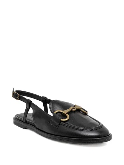 Marc O'polo Slingback Ballet Flats In Black