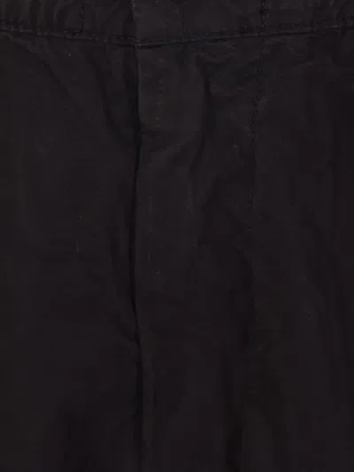 C.p. Company Lens-detail Cargo Pants In Black