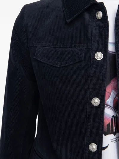 Zadig & Voltaire Liam Corduroy Jacket In Black