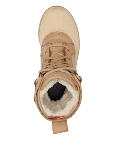 Sorel Caribou Royal Lace-up Quilted Boots In Brown