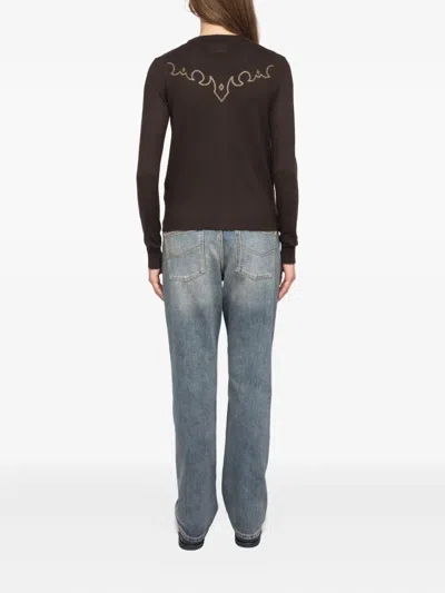 Zadig & Voltaire Missya West Strass Rhinestone Cardigan