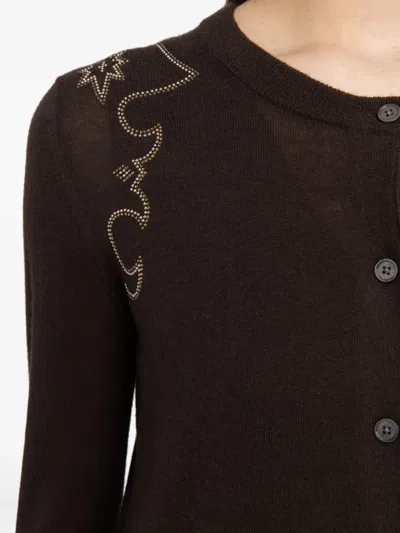 Zadig & Voltaire Missya West Strass Rhinestone Cardigan