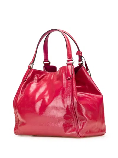 Pre-owned Gucci 2000-2015 Medium Patent Soho Cellarius Tote Bag