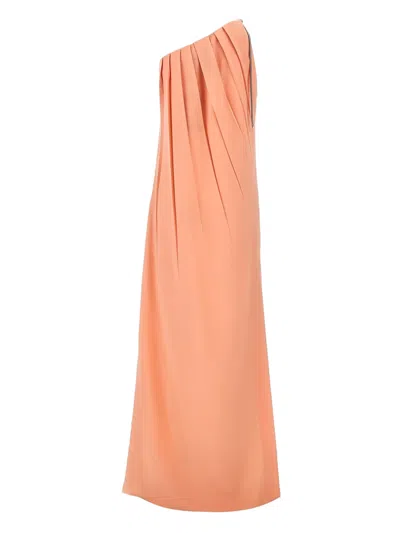 Max Mara One-shoulder Draped Gown
