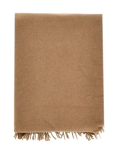 Max Mara Stola Hildestd Cammello In Brown