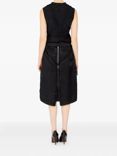 Maison Margiela Midi Skirt In Black