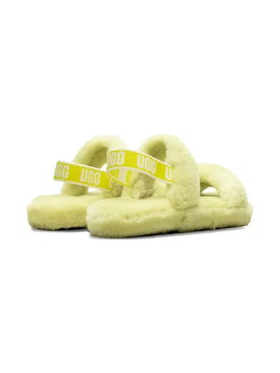 Ugg Oh Yeah "sulfur" Slippers In Yellow