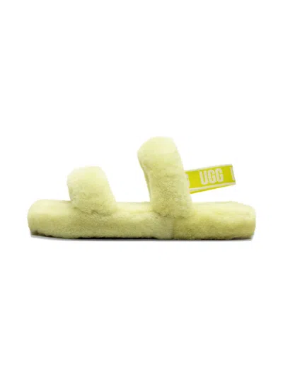 Ugg Oh Yeah "sulfur" Slippers In Yellow