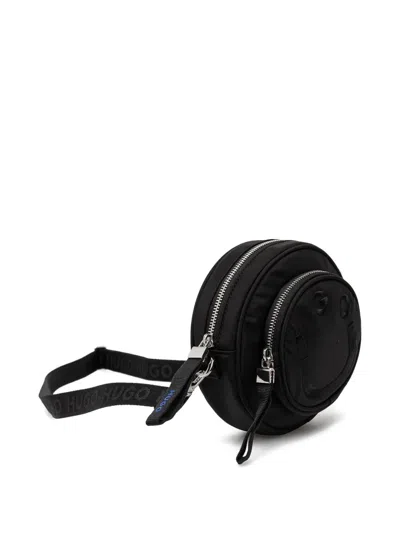 Hugo Boss Happy Hugo Logo-embroidered Circle Mini Bag