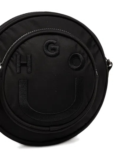 Hugo Boss Happy Hugo Logo-embroidered Circle Mini Bag