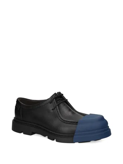 Camper Junction Cap Toe Penny Loafer In Black