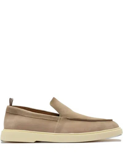 Officine Creative Bones 002 Suede Loafers