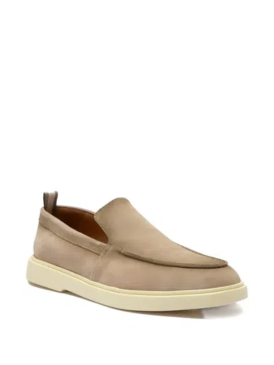 Officine Creative Bones 002 Suede Loafers