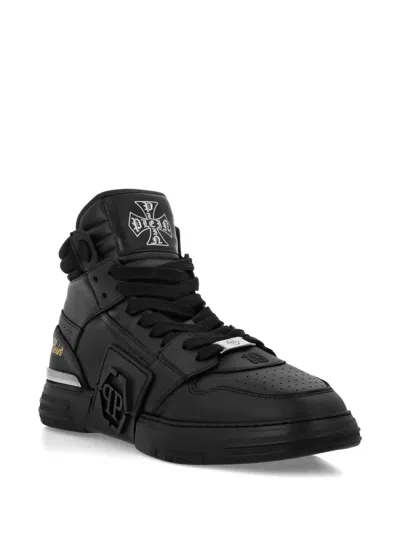 Philipp Plein Hexagon Hi-top Sneakers