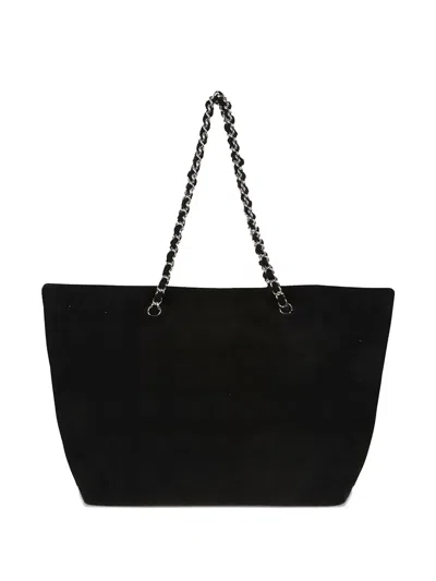 Tory Burch Ella Chain Shoulder Bags Black