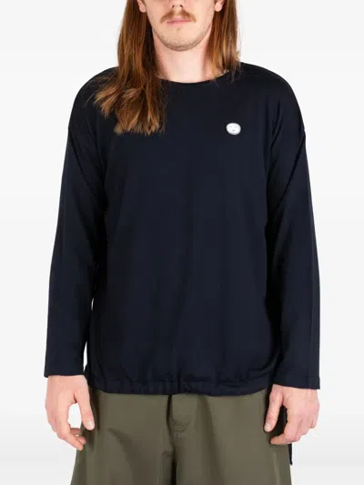 Société Anonyme Long-sleeve Sweatshirt In Blue