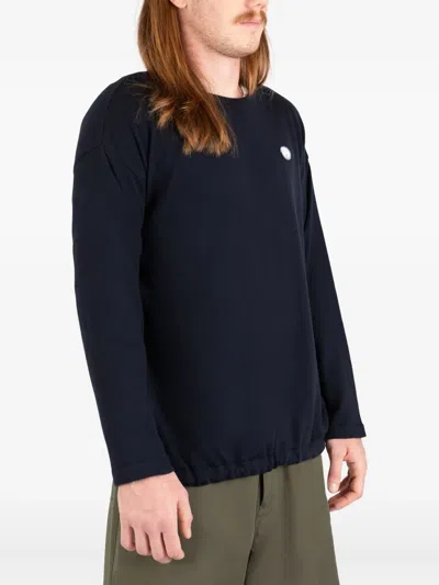 Société Anonyme Long-sleeve Sweatshirt In Blue