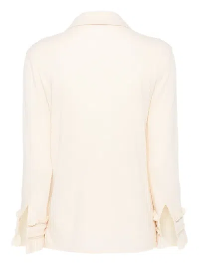 Jil Sander Wool-blend Shirt In Neutral
