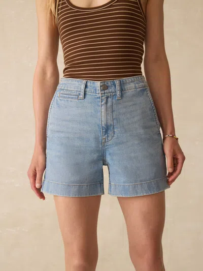 Faherty Linen Denim Short